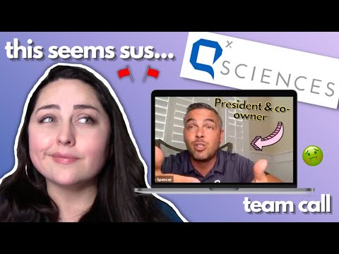 Q SCIENCES TEAM CALL | Red flags & culty vibes | #antimlm