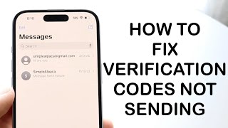 How To FIX Verification Codes Not Being Sent To iPhone! (2024)