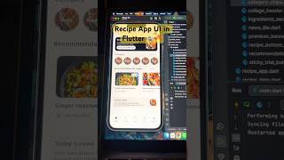 Recipe App UI in Flutter 🍲🔥 Beautiful &amp; Modern Design!