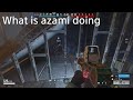 What is azami doing