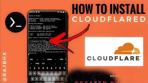 Port forwarding × cloudflare in Termux | rAjbhx