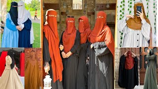 Arabic Abaya Collection|| Hijab Tutorial And Niqab Tutorial