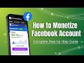 How to Monetize Facebook Account