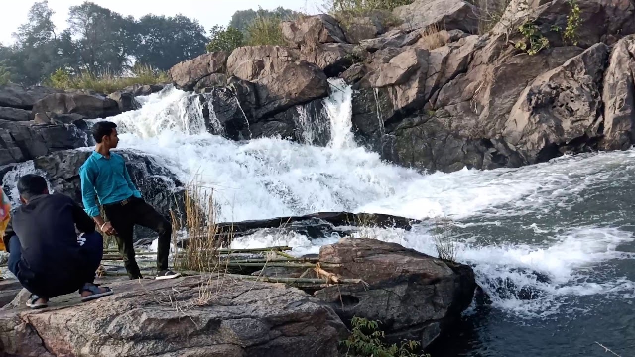 Hundru waterfall in Ranchi - YouTube