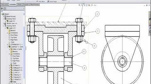 SolidWorks Drawing 03 Assembly BOM