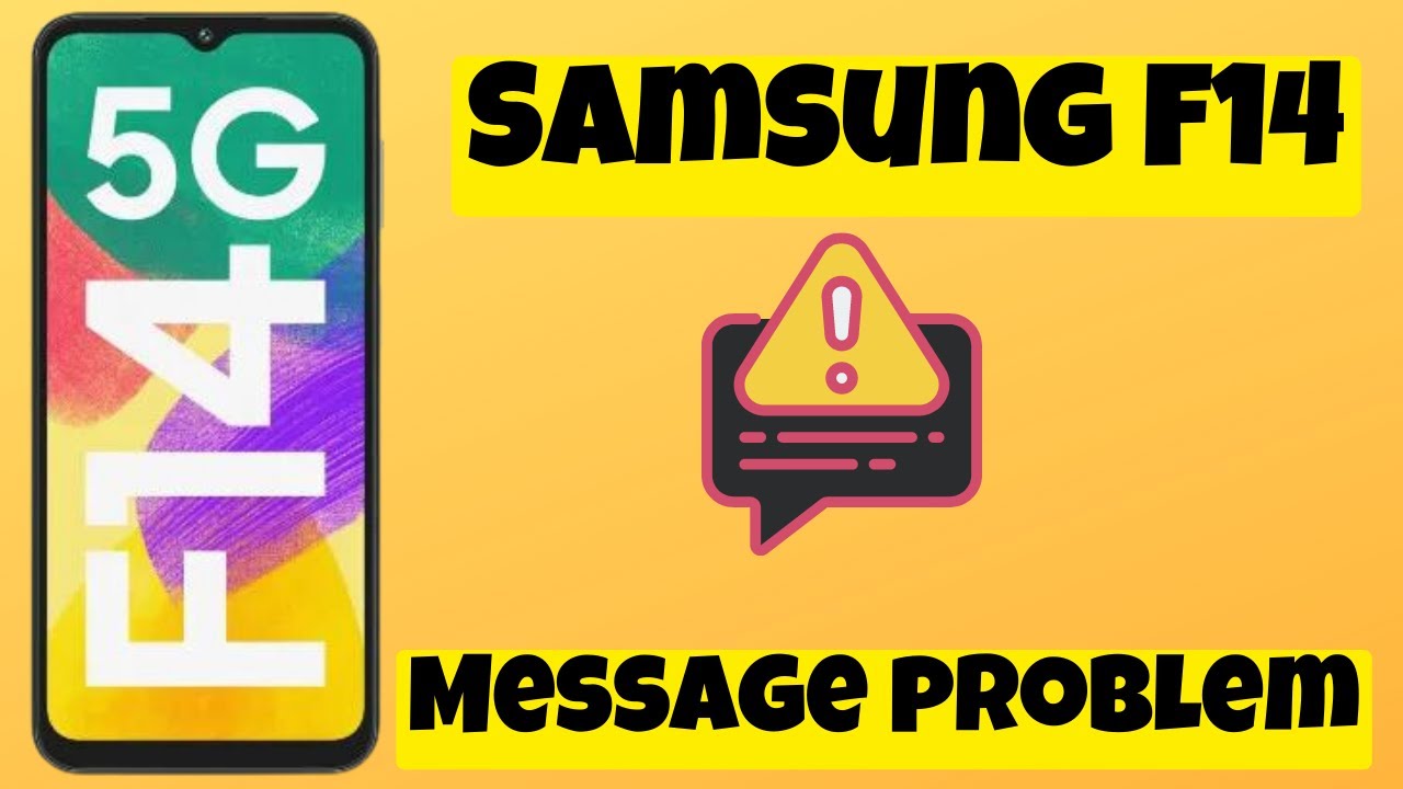 How to fix Message problem || Message not sending or receiving issue ...