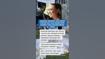 Penuh Air Mata Bahagia, Amanda Manopo dan Kenny Austin Resmi Menikah
