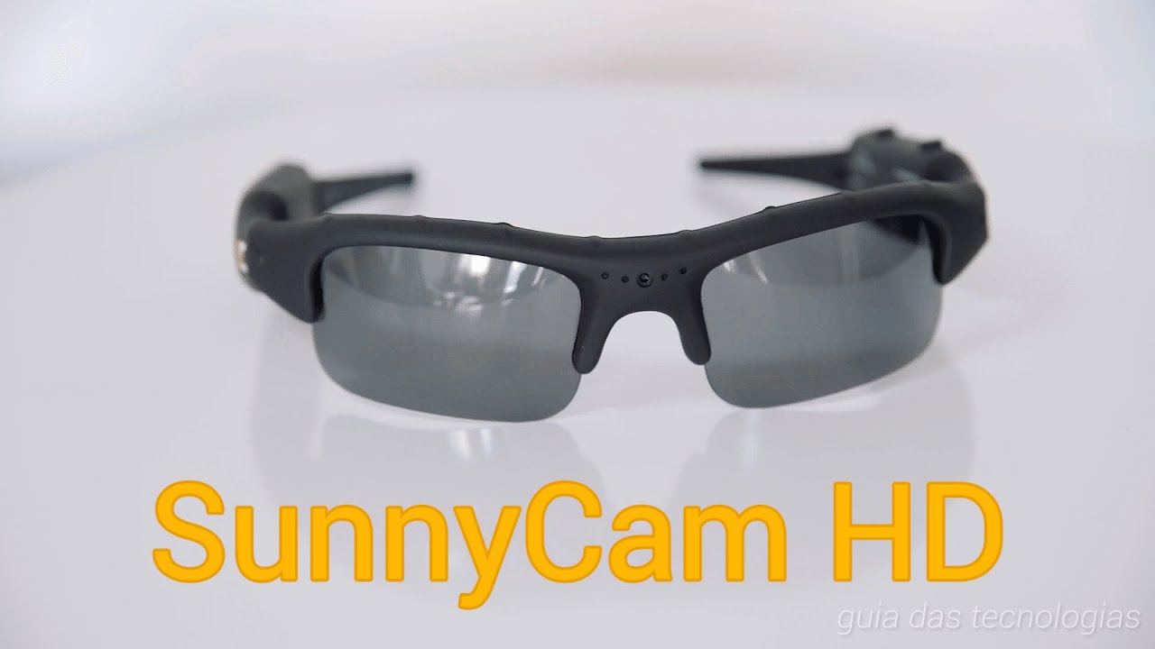 SunnyCam HD Video Recording Glasses análise (review) YouTube
