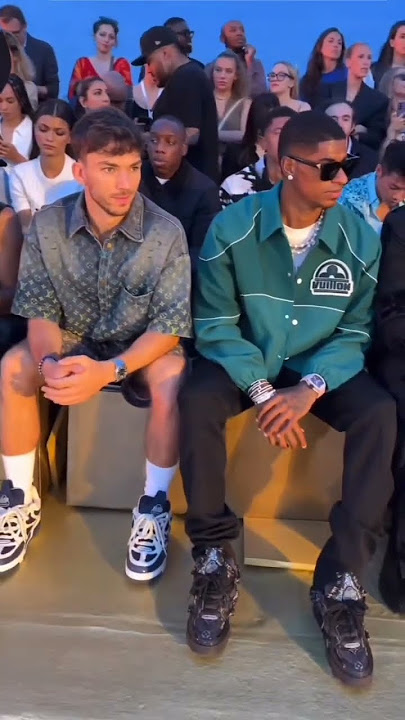 Jude Bellingham & Rashford's Drip At The Fashion Show 💧⚽️ #soccer  #football #shorts 