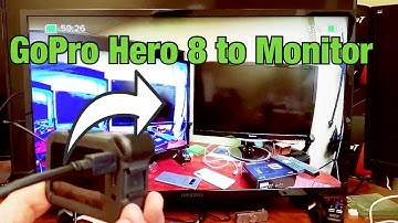 GoPro Hero 8: How to Connect to External Monitor (TV, Computer Monitor, Projector)