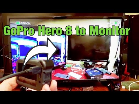GoPro Hero 8: How to Connect to External Monitor (TV, Computer Monitor, Projector)