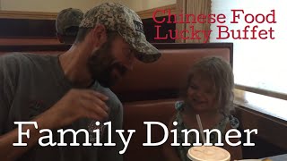 Lazy Sunday | Family Dinner Out on the Town | Chinese Food | Lucky Buffet