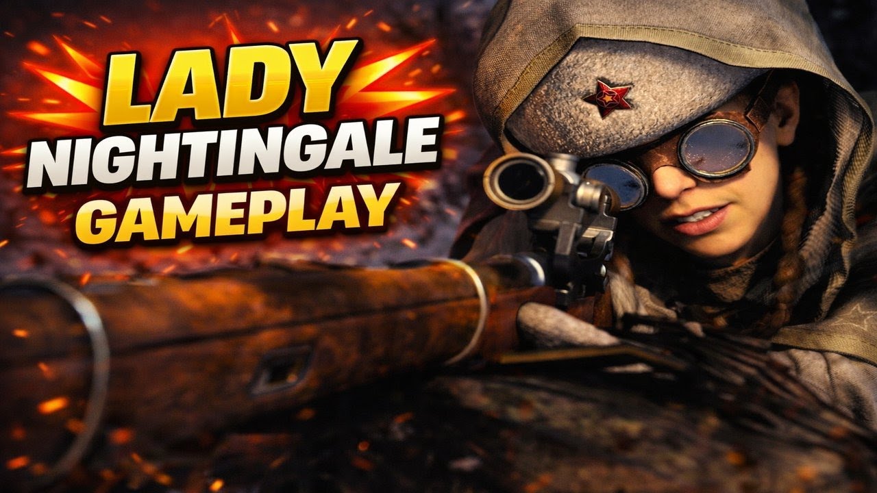 Call of Duty Vanguard - Gameplay -  Lady Nightingale