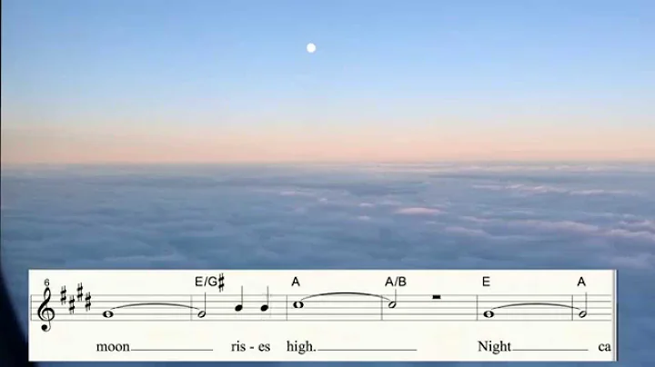 The Sun Settles Down (lullabye by Jonathan Lutz) i...