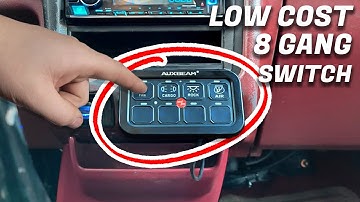 This Cheap Switch Panel will Clean up your Wiring!