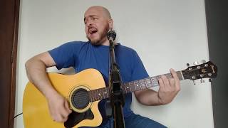 Video thumbnail of "Psycho Killer acoustic cover (Talking Heads) by Handler Rezei"