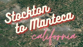 Time Lapse Drive from Stockton to Manteca