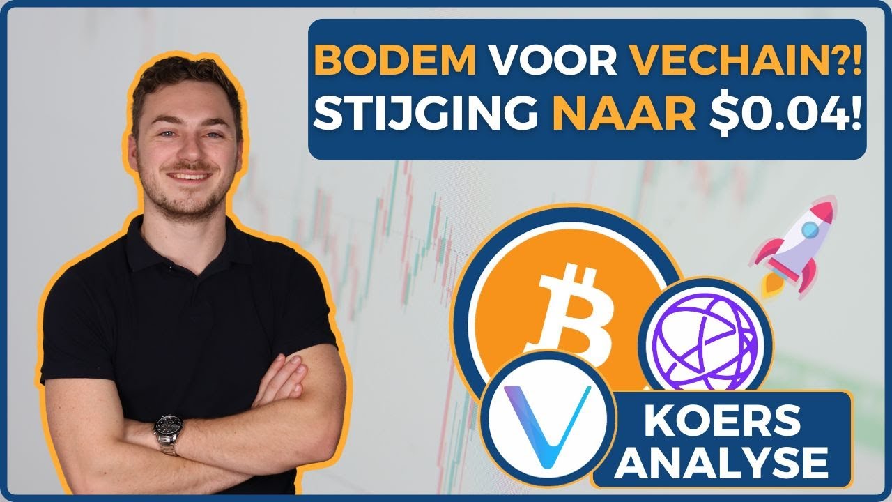 📊 Vechain heeft de BODEM neergezet! Naar 4 cent?! Koersanalyse Bitcoin  (BTC) en Celestia (TIA)