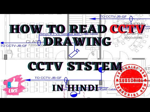 How to Read CCTV Drawing | CCTV System Explained