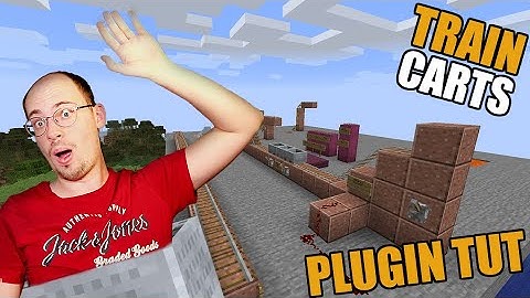 TRAINCARTS PLUGIN || Maak achtbanen met deze plugin | Tutorial [Nederlands/Dutch]