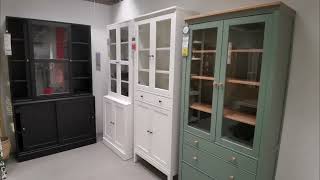 IKEA Glass Display Cabinets Tour – HEMNES, TONSTAD & More Vitrines