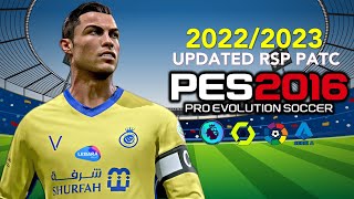 PES 2016 | RSP PATCH TO 2023 | V7.10.9.3 | PC