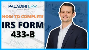 How to FILL OUT FORM 433 B  Everything You Need To Know!
