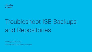 Troubleshoot ISE Backups and Repositories.