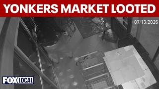 Thief smashes into Yonkers market, empties registers and safe in minutes