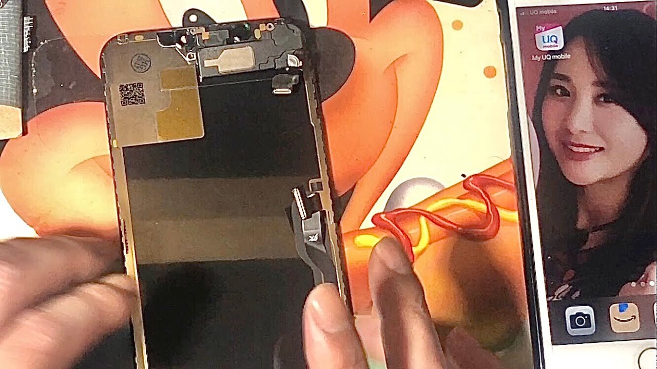 【移植】純正OLED画面から近接センサーイヤースピーカー部品LCD FHD+インセル液晶画面に移植iPhone12PRO MAX取付けてFace ID等動作確認！実況#5897(☝︎ ՞ਊ ՞)☝︎