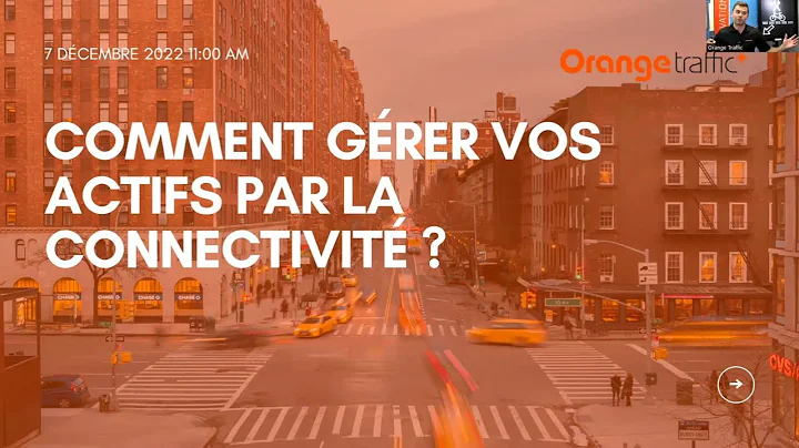 Webinaire - Comment grer la connectivit de nos act...