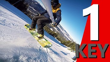 The 1 Key for Learning Snowboarding Tricks