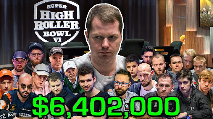 $300,000 BUY-IN Super High Roller Bowl Vlog - The BIGGEST Tournament Ive EVER PLAYED
