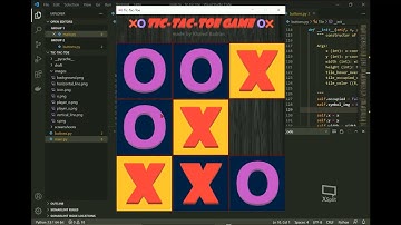 Tic Tac Toe in python with pygame - gameplay