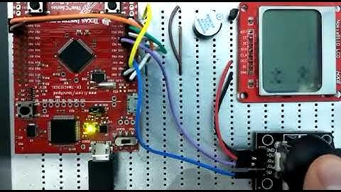 TM4C123GH6PM : Race Game With Joystick