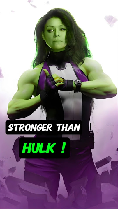 Why She-Hulk Didn’t Turn Into a Rage Monster Like Bruce Banner #marvel #shehulk #hulk