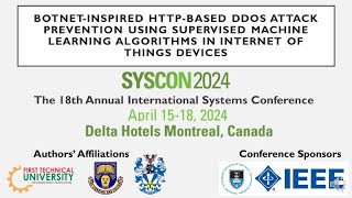 BotNet-Inspired HTTP-Based DDoS Attack Prevention Using Supervised Machine Learning Algorithms
