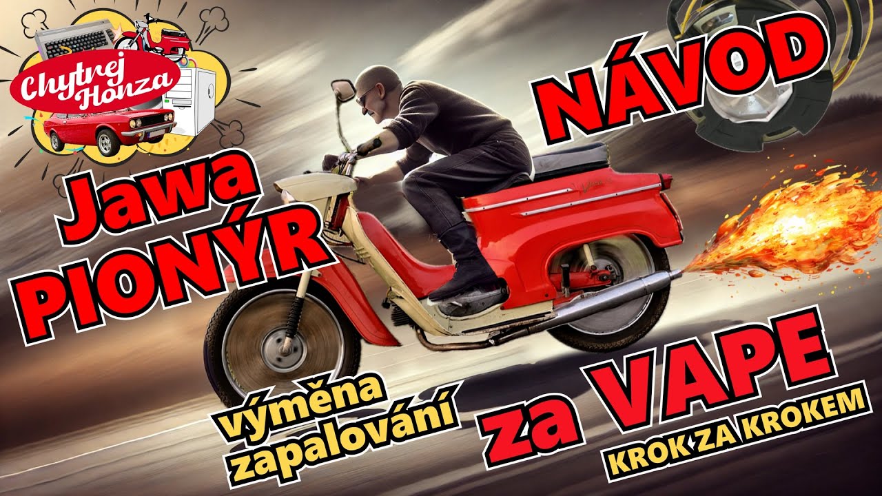 🔥 Jak nainstalovat BEZKONTAKTNÍ zapalování VAPE na Jawa Pionýr? + Rozdíly mezi 05, 20W a 30W 🛠