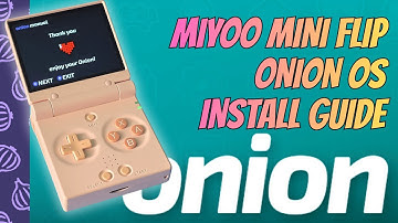 Onion OS installatiehandleiding voor de Miyoo Mini Flip