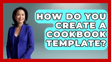 How Do You Create A Cookbook Template? - Graphic Design Nerd