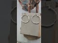 Silver Tone Hoop Earrings Classic Silver Hoops