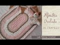 Tutorial Alfombra Ovalada | Crochet con Trapillo | Las Totoras Crochet