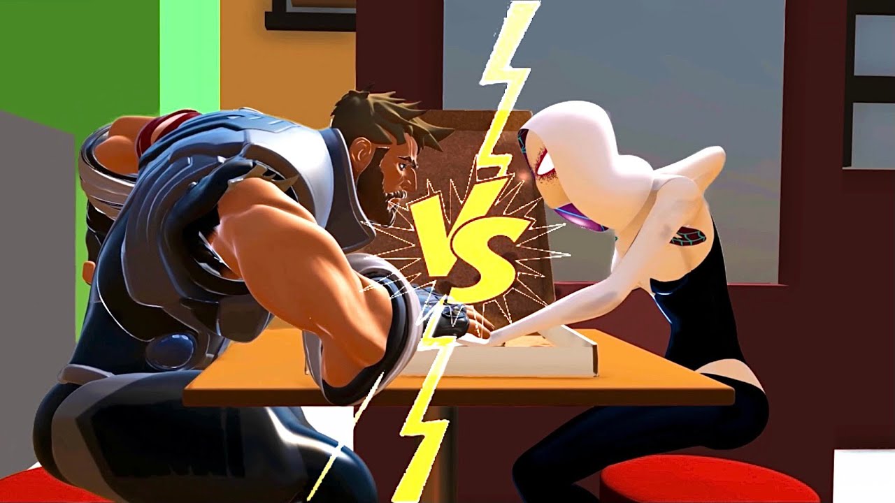Spider-Gwen vs Thor