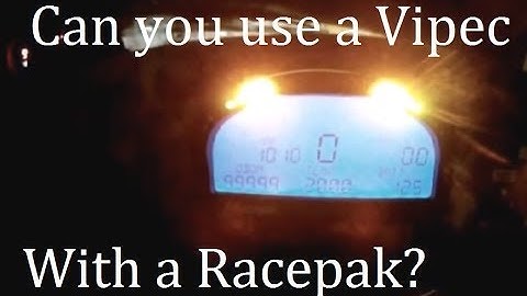 Vipec with racepak setup