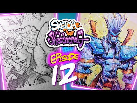 Sketch vs Sketchcraft EP. 12 - Rob Liefeld REGEX Characters Draw