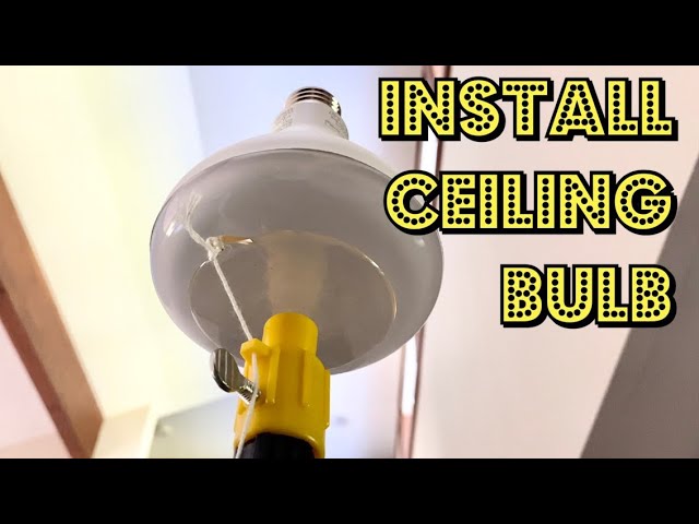 How To Change A Light Bulb In The Ceiling You - Best Light Bulb Changer For High Ceilings