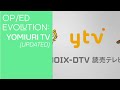 Opening Closing Evolution Yomiuri TV Updated