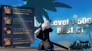 Kaizen   The Best Cursed Techniques For Every Level, NOOB TO PRO!
