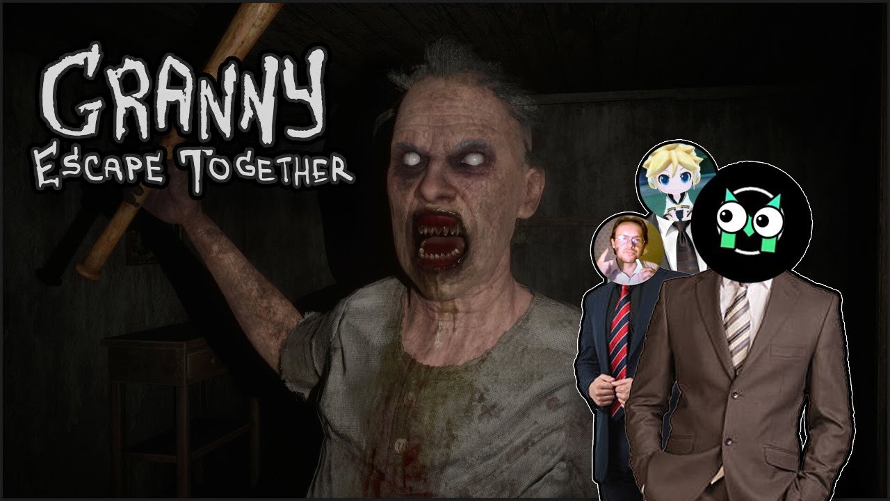 Escaping REALISTIC GRANNY! (We couldn't stop laughing)