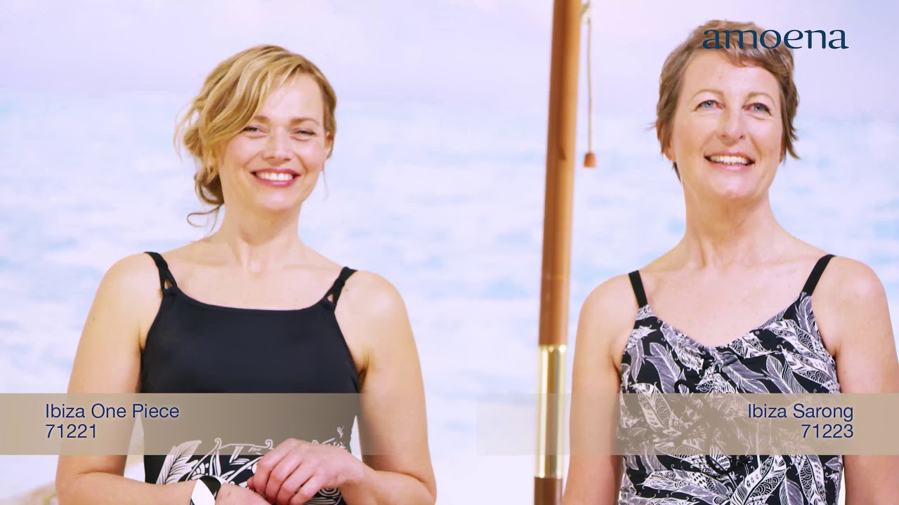 AMOENA maillot de bain pour la prothèse mammaire externe: collection